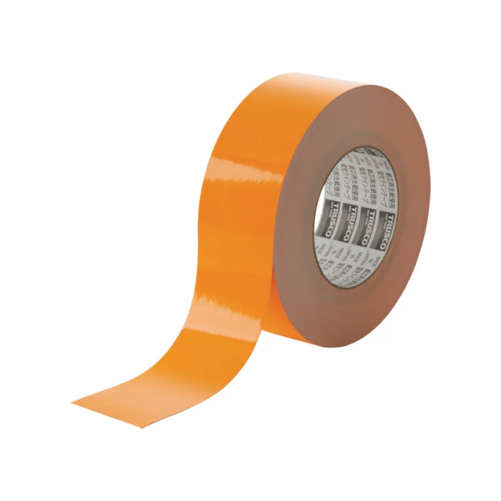 เทปตีเส้น TRUSCO TLK 5033O ขนาด 50 mm x 33 m สีส้ม