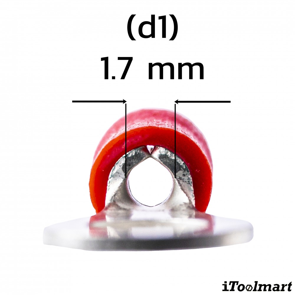 หางปลากลมหุ้ม KST RVL1 4 สีแดง ขนาด 1 5 mm² 100 ตัว หางปลากลมหุ้ม KST RVL1 4 สีแดง ขนาด 1 5 mm² 100 ตัว