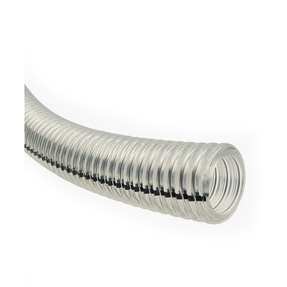 สายยางฟู้ดเกรด PVC อ่อน TOYOX TFE75 สายดูดอาหารลวดสปริง ขนาด 3 นิ้ว ม้วน 20 เมตร