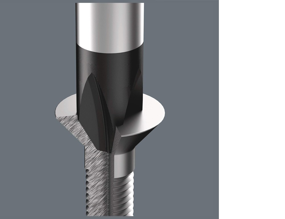 ไขควงปากแฉก Wera Screwdriver 2050 05118020001 PH 00 x 60 mm