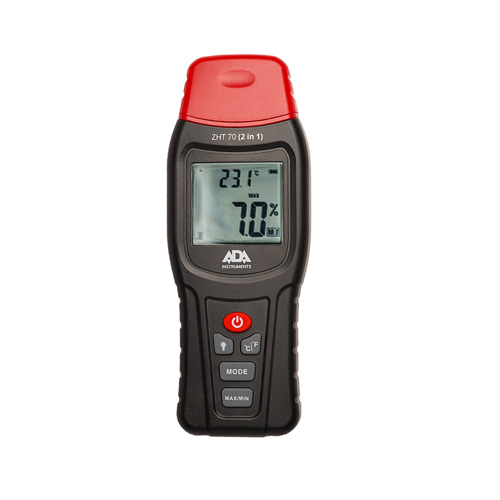เครื่องวัดความชื้น ADA ZHT 70 ช่วงความชื้น 1  70RH ช่วงอุณหภูมิ 20ºС  70ºС