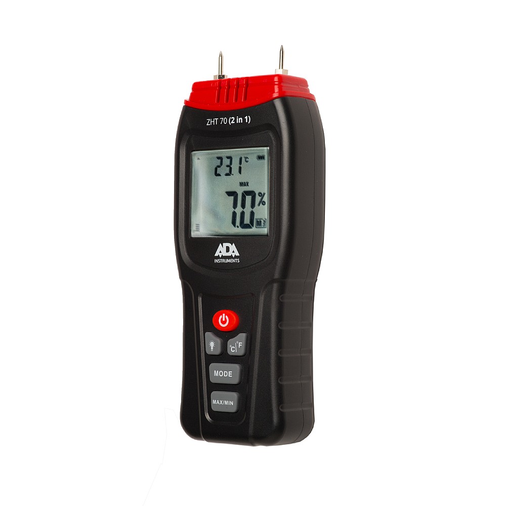 เครื่องวัดความชื้น ADA ZHT 70 ช่วงความชื้น 1  70RH ช่วงอุณหภูมิ 20ºС  70ºС