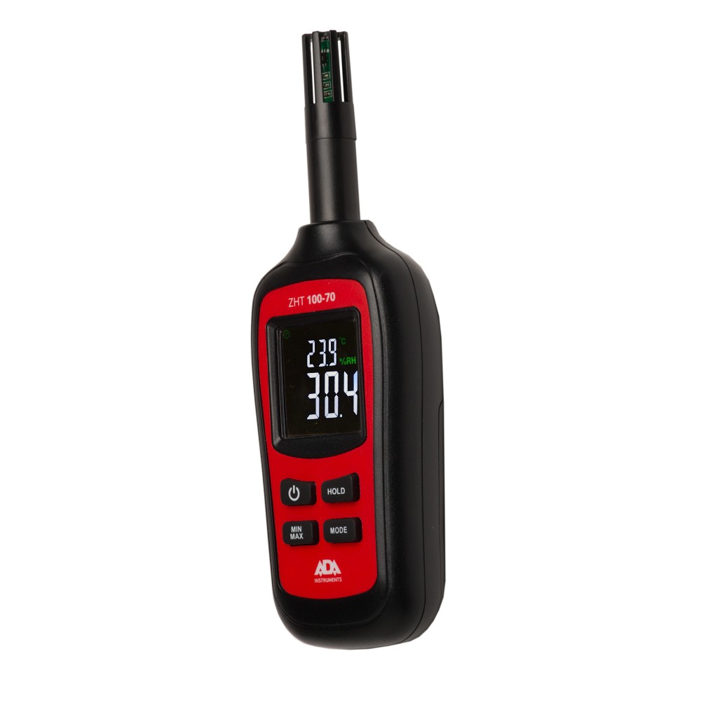 เครื่องวัดความชื้น ADA ZHT 10070 ช่วงความชื้น 0  100RH ช่วงอุณหภูมิ 20ºС  70ºС