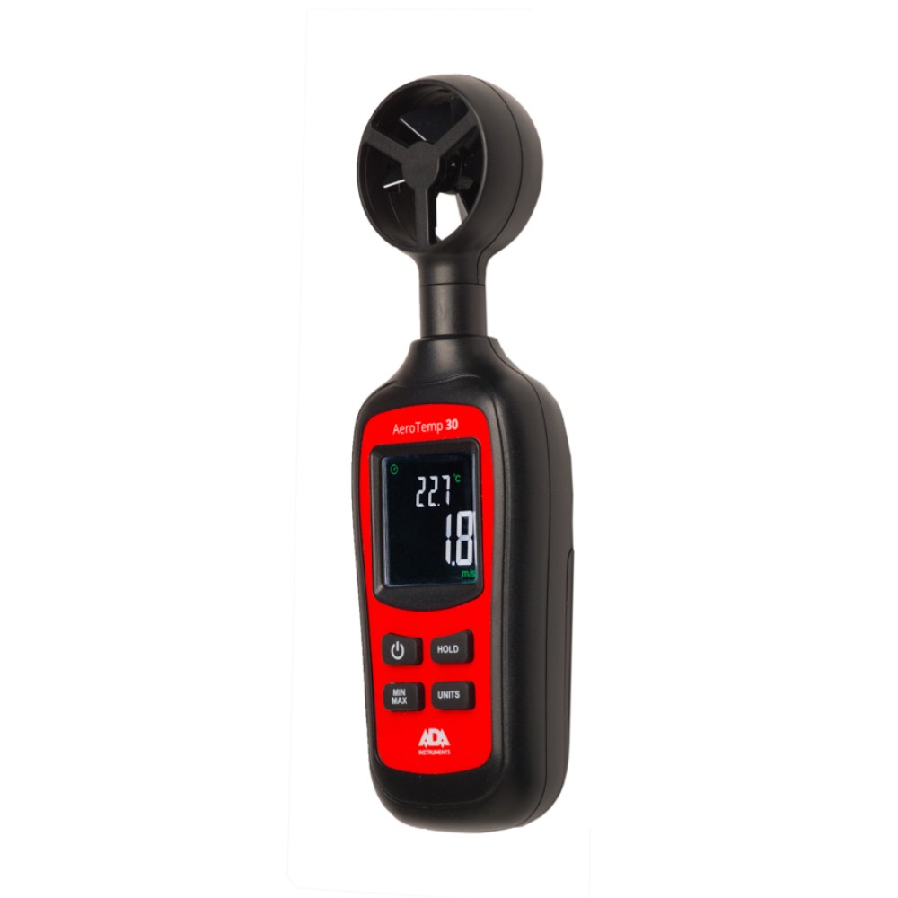 เครื่องวัดความเร็วลม ADA AEROTEMP 30 ช่วงการวัด 04  30 ms ช่วงอุณหภูมิ 0ºС  50ºС
