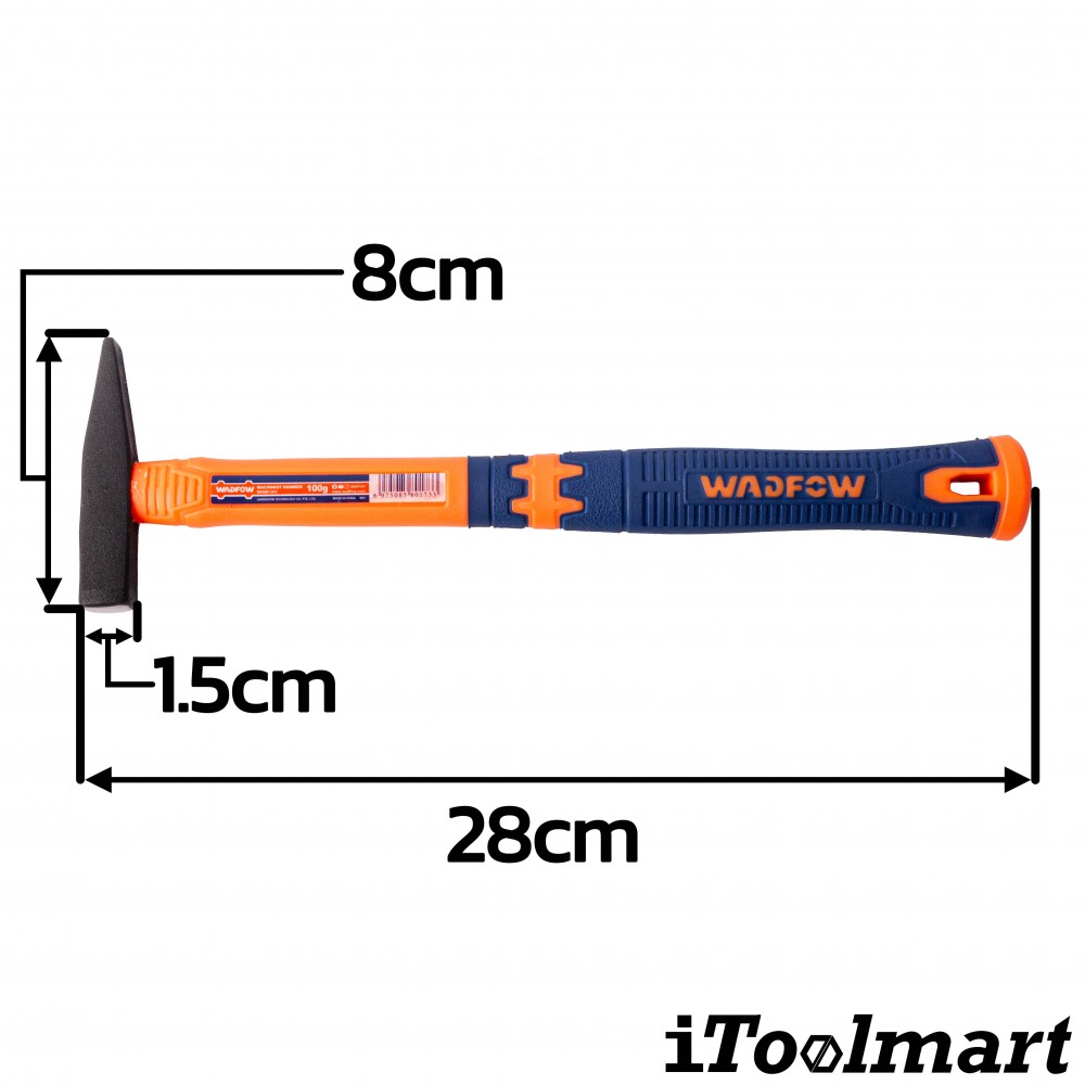 ค้อนช่างทอง ด้ามไฟเบอร์ WADFOW WHM1301