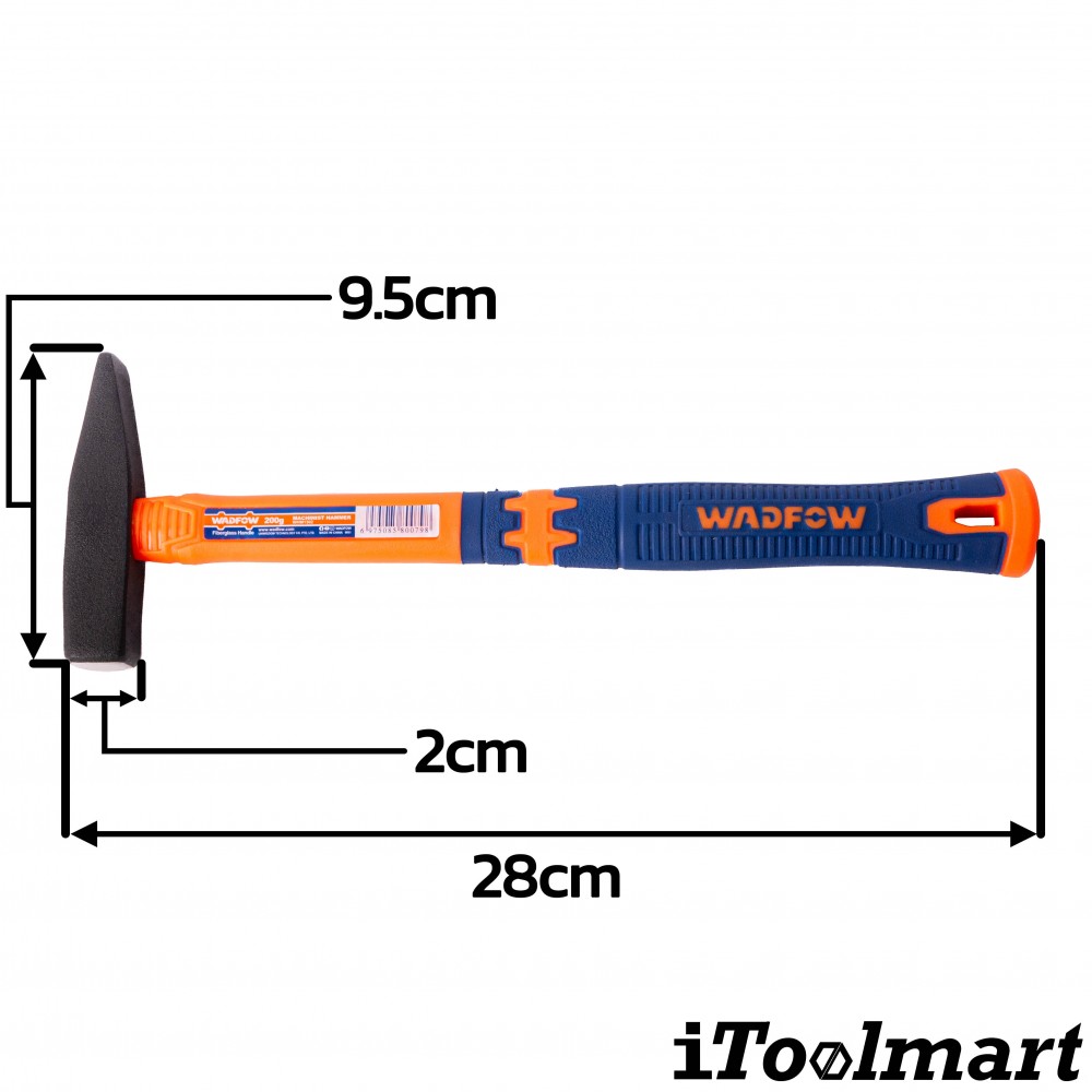 ค้อนช่างทอง ด้ามไฟเบอร์ WADFOW WHM1302 ค้อนช่างทอง ด้ามไฟเบอร์ WADFOW WHM1302