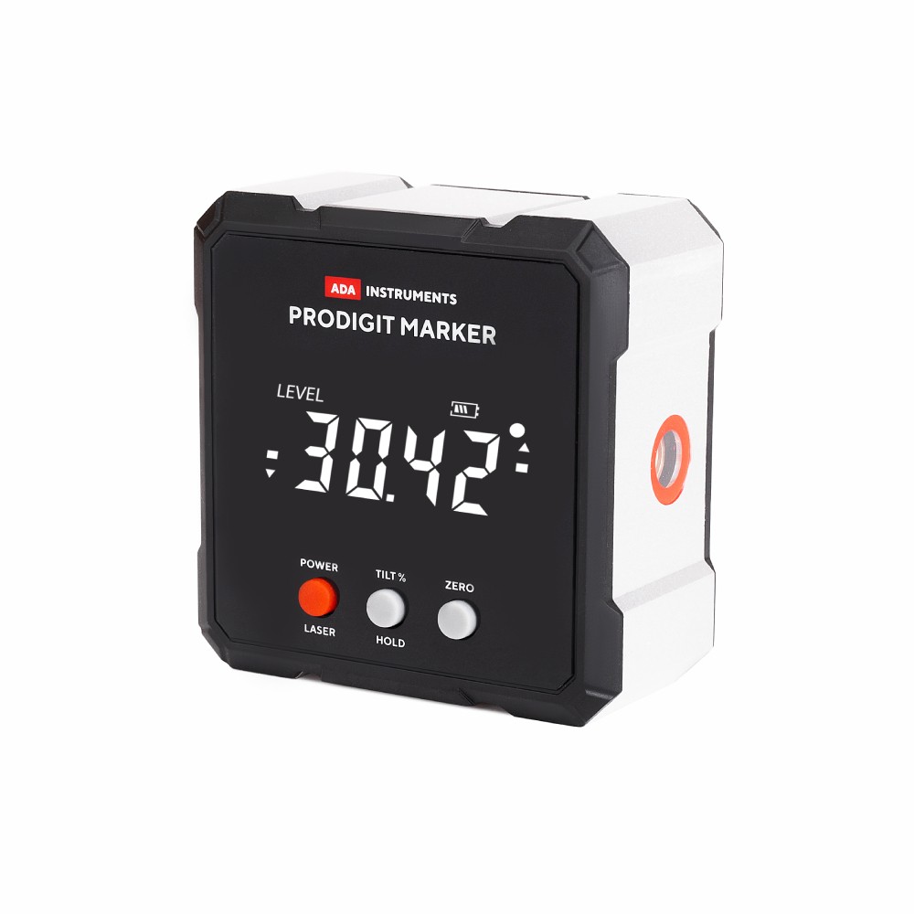 เครื่องมือวัดมุมเลเซอร์ ADA PRODIGIT MARKER ระยะการวัด 4 x 90º ความแม่นยำ ± 02º