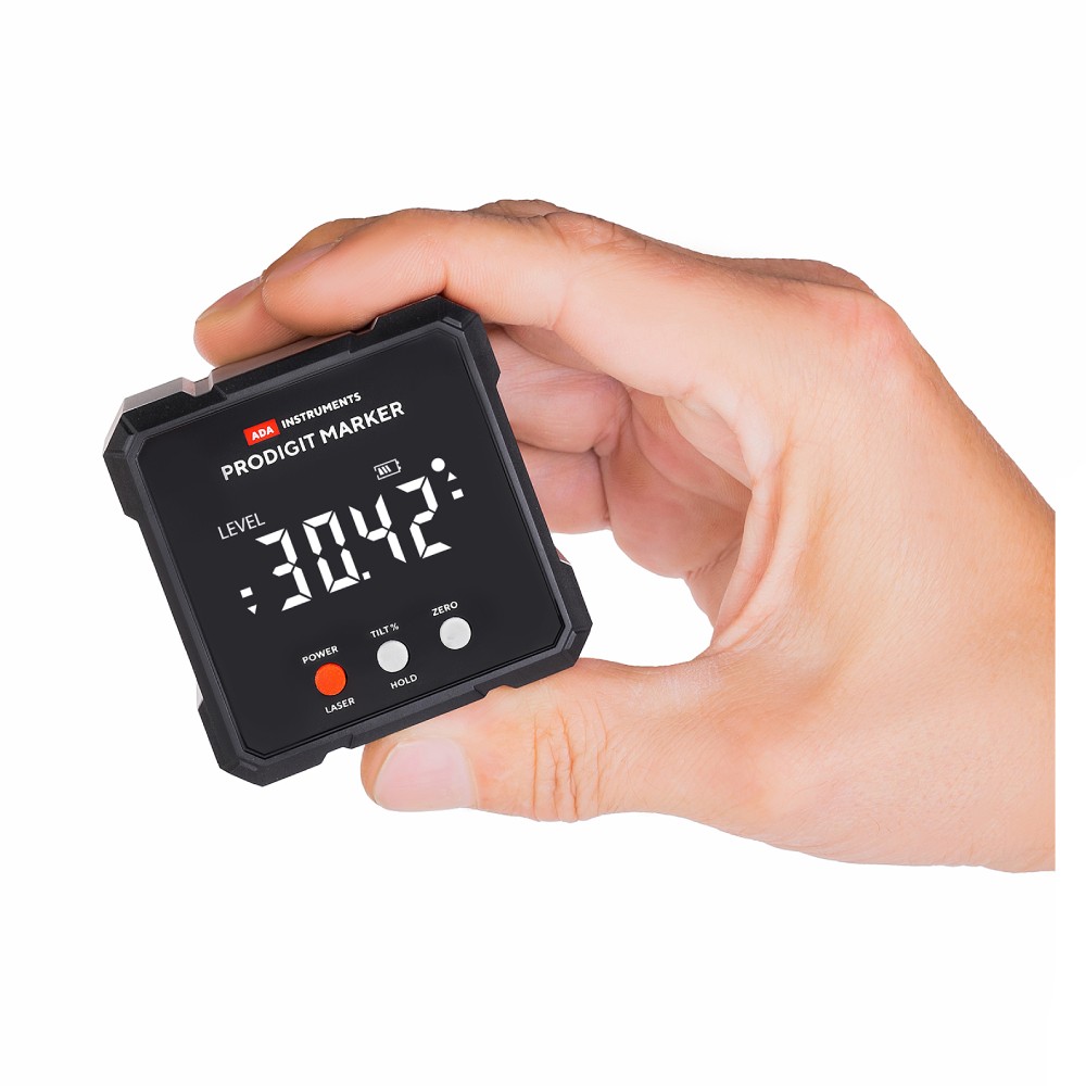 เครื่องมือวัดมุมเลเซอร์ ADA PRODIGIT MARKER ระยะการวัด 4 x 90º ความแม่นยำ ± 02º