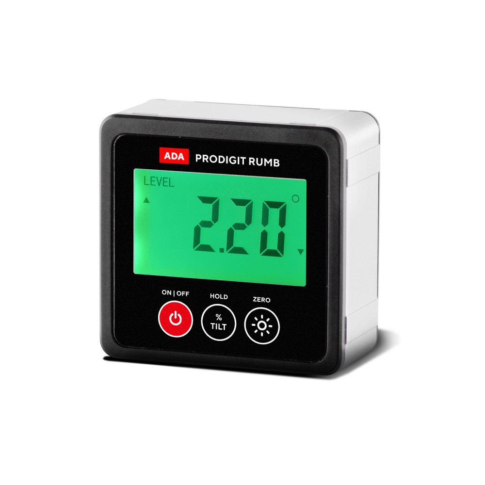 เครื่องมือวัดมุมดิจิตอล ADA PRODIGIT RUMB ระยะการวัด 4 x 90º ความแม่นยำ ± 02º