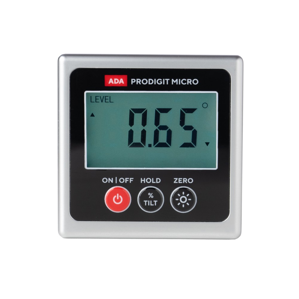เครื่องมือวัดมุมดิจิตอล ADA PRODIGIT MICRO ระยะการวัด 4 x 90º ความแม่นยำ ± 02º