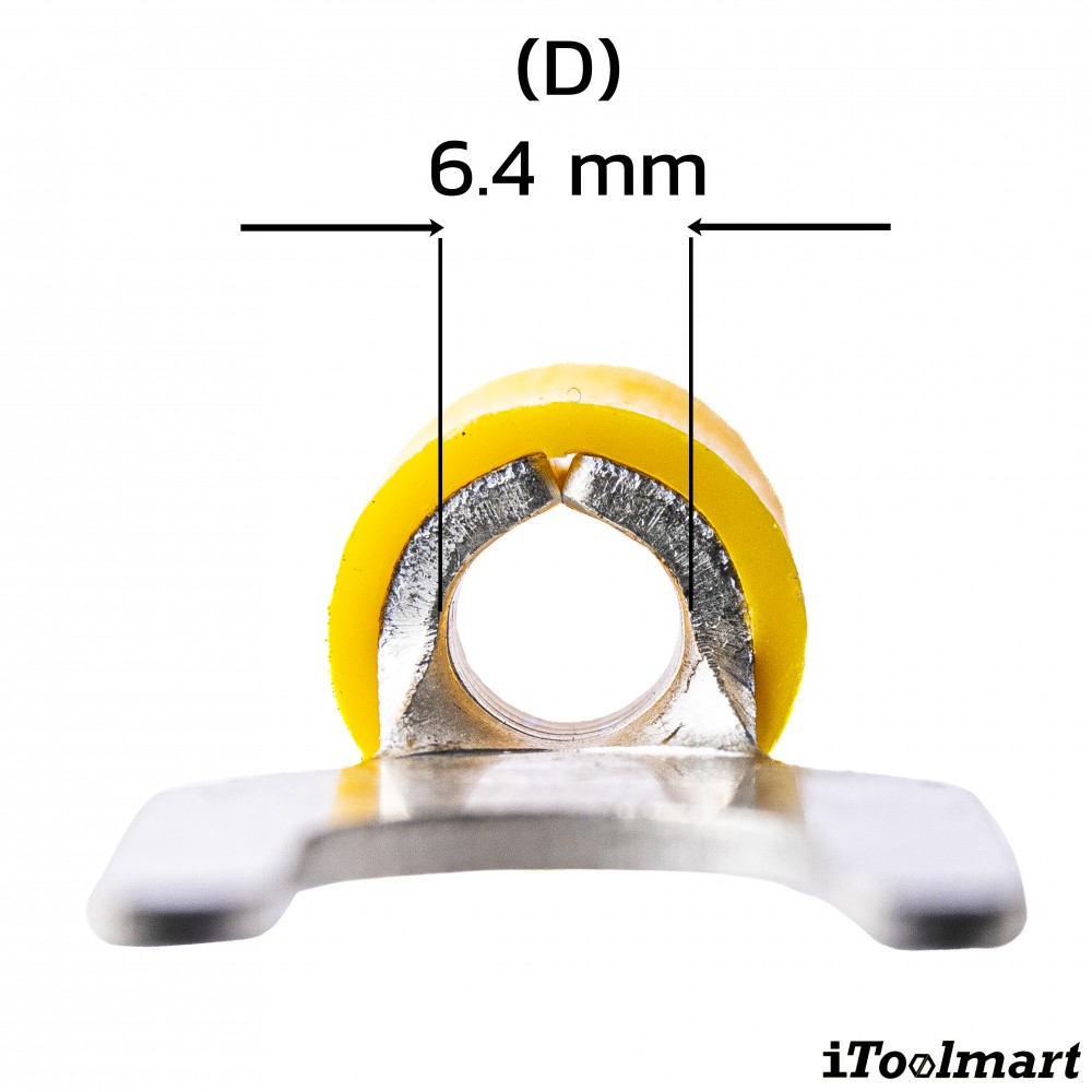 หางปลาแฉกหุ้ม KST SVL5 6 สีเหลือง ขนาด 6 mm² 100 ตัว หางปลาแฉกหุ้ม KST SVL5 6 สีเหลือง ขนาด 6 mm² 100 ตัว