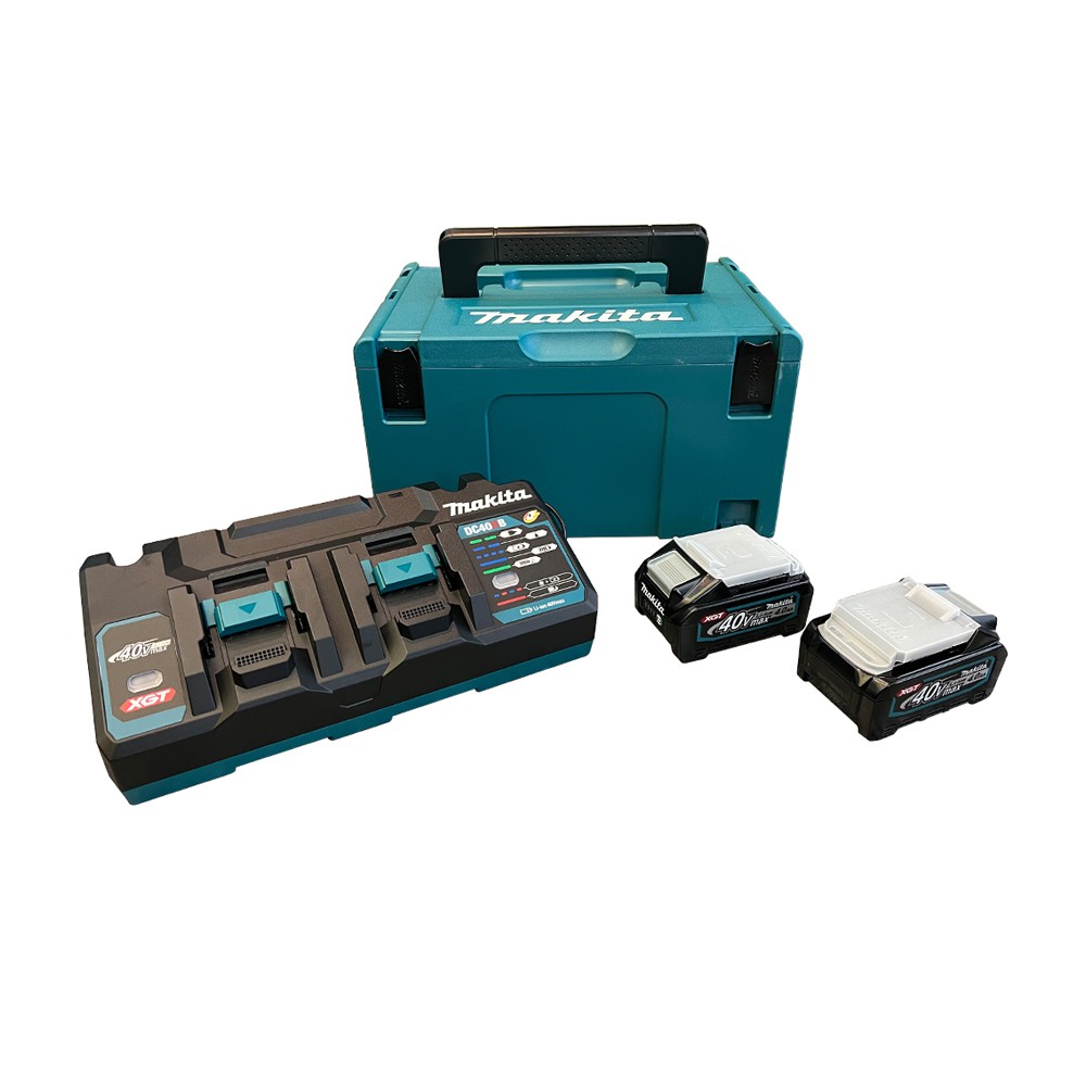 ชุดแบตเตอรี่ MAKITA 191U12 1 Power Source Kit  DC40Rฺ BL4040x2 Makpac3 