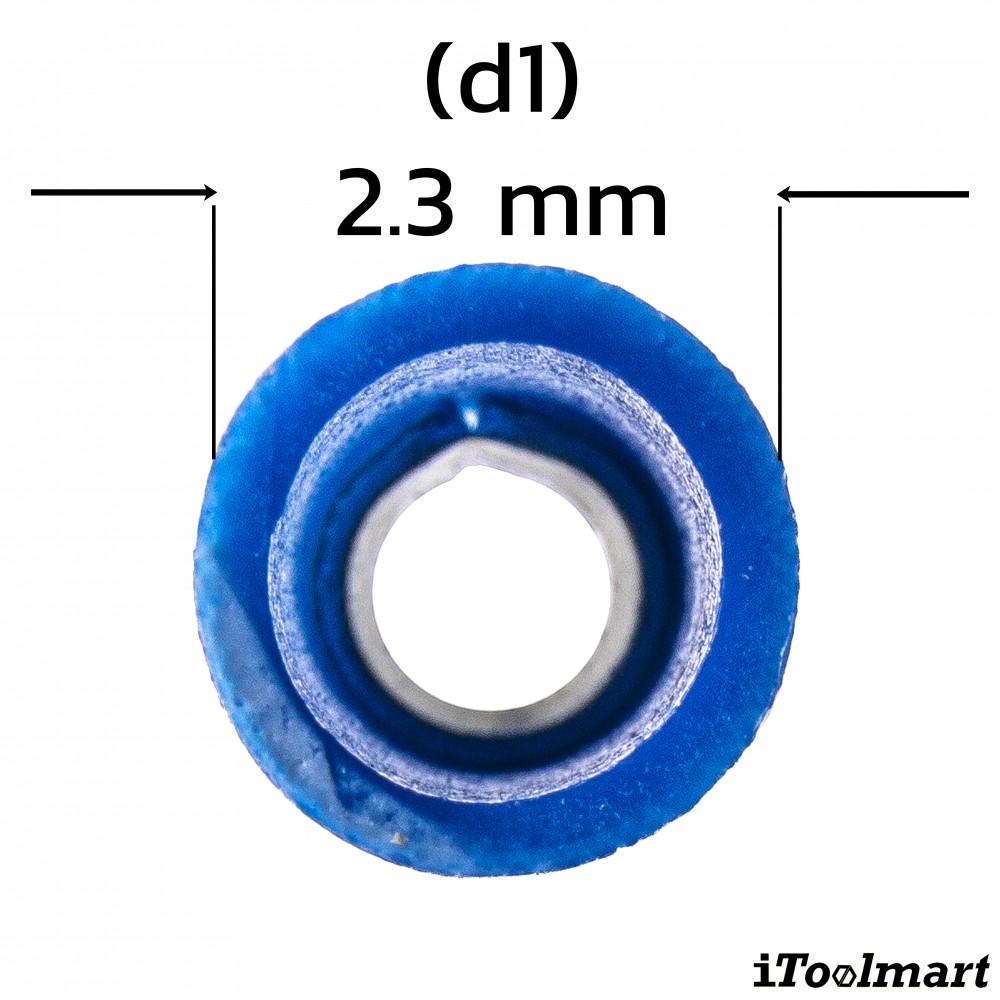 หางปลาแฉกหุ้ม KST SVS2 5 สีน้ำเงิน ขนาด 2 5 mm² 100 ตัว หางปลาแฉกหุ้ม KST SVS2 5 สีน้ำเงิน ขนาด 2 5 mm² 100 ตัว