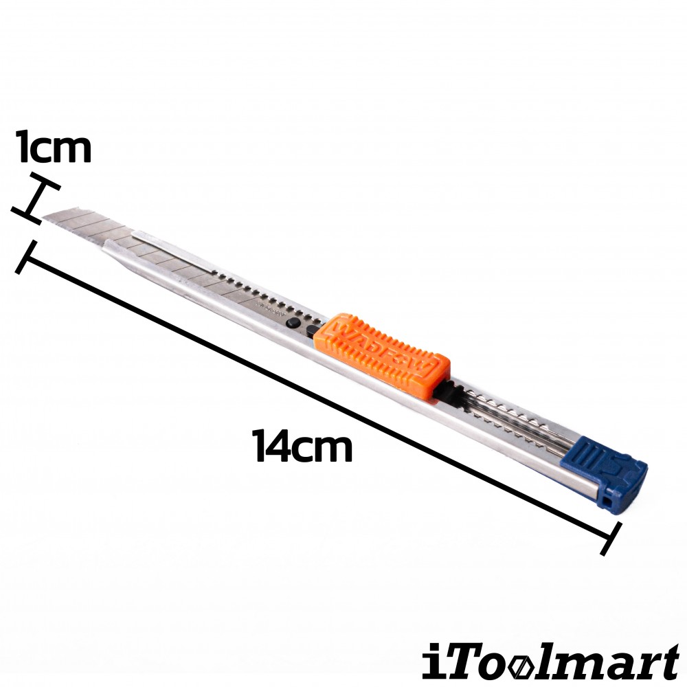 มีดคัดเตอร์สแตนเลส WADFOW WSK1509 ขนาด 9 x 80 mm 