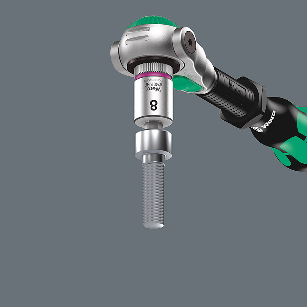 ชุดลูกบล็อกเดือย Wera 9723 Foam insert Zyklop B 38in bit socket set 1 05150113001 ชุด 22 ชิ้น