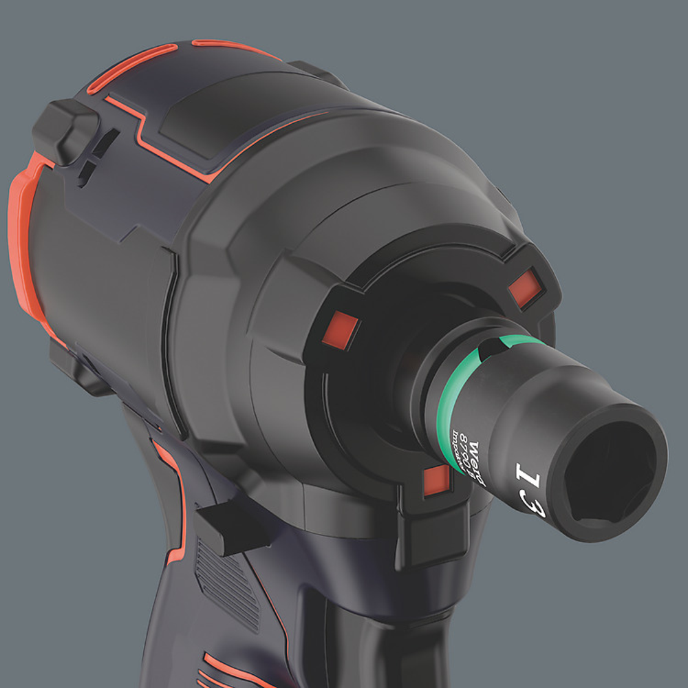 ชุดลูกบล็อก Wera 9607 Magnetic rail B Impaktor 1 05005451001 ชุด 10 ชิ้น