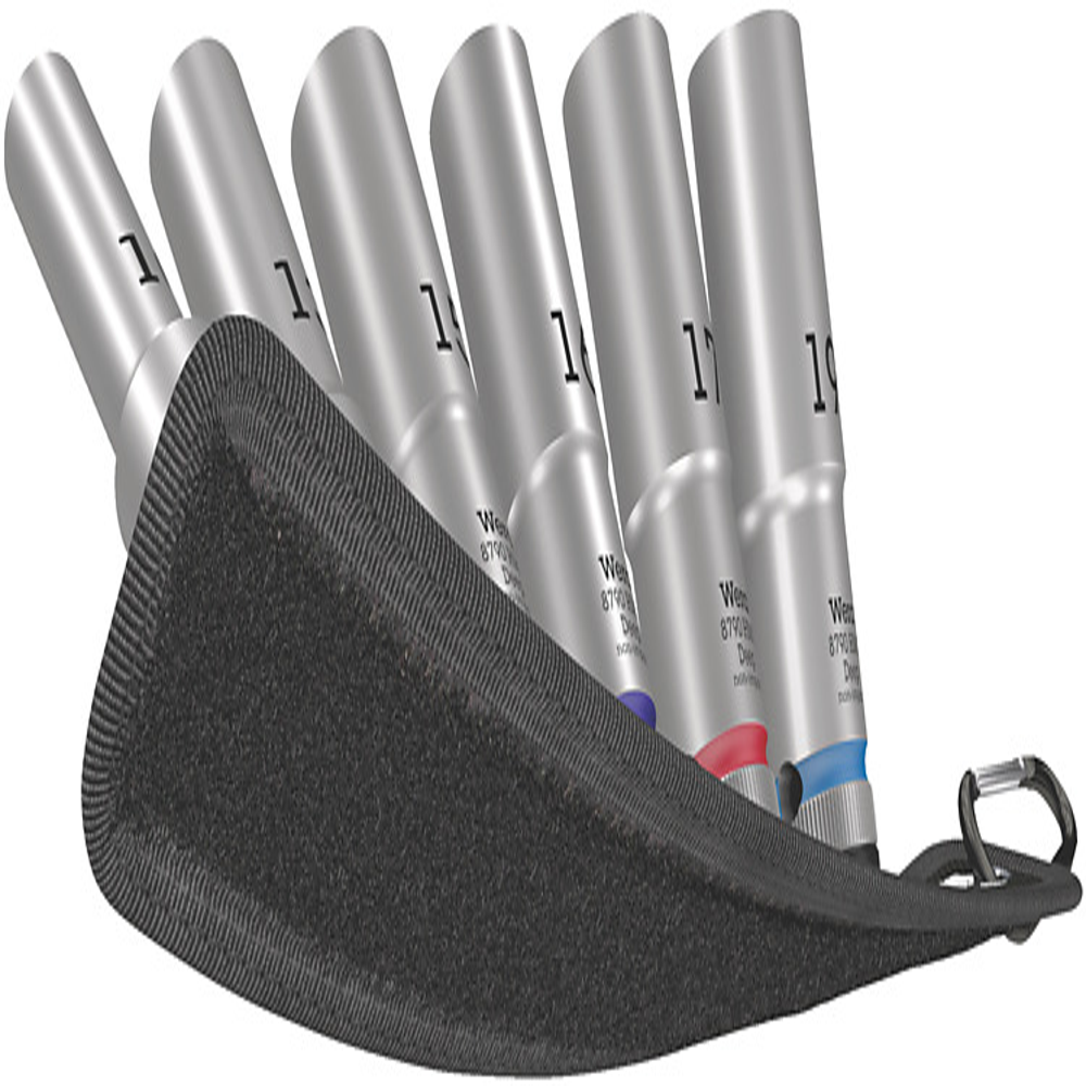 ชุดลูกบล็อก Wera Belt C Deep 1 socket set 12 05004565001 ชุด 6 ชิ้น