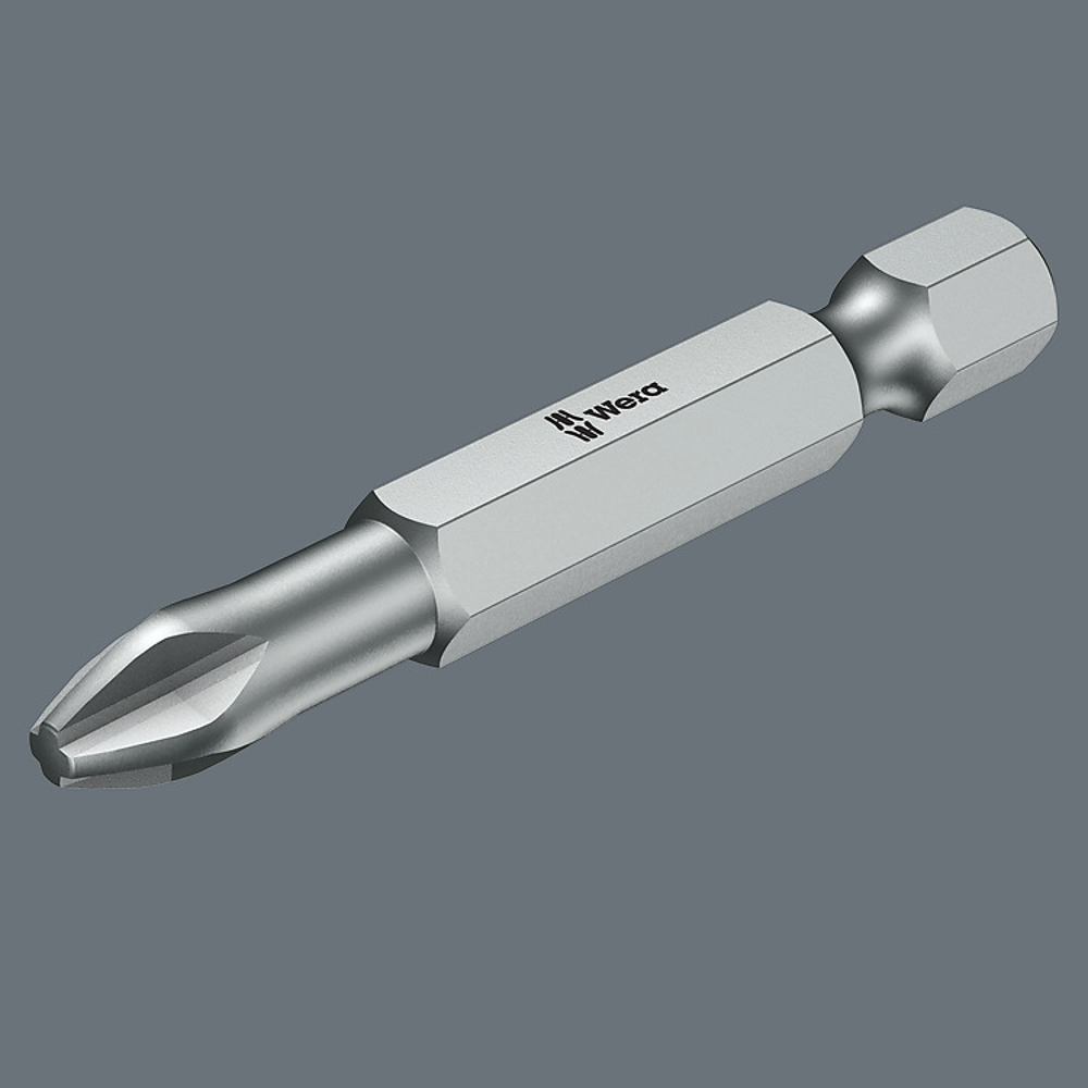 ดอกไขควงแฉก Wera 8554 TZ PZ1 x 50 mm SB Pozidriv 05134384001 ชุด 2 ชิ้น