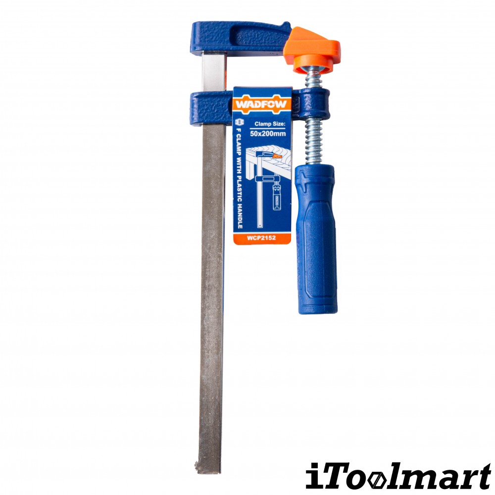 ปากกาจับชิ้นงาน ตัวเอฟ WADFOW 50x200mm WCP2152