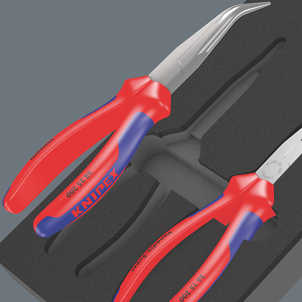 ชุดคีม Knipex 9781 Foam insert set 2 05150181001 ชุด 3 ชิ้น