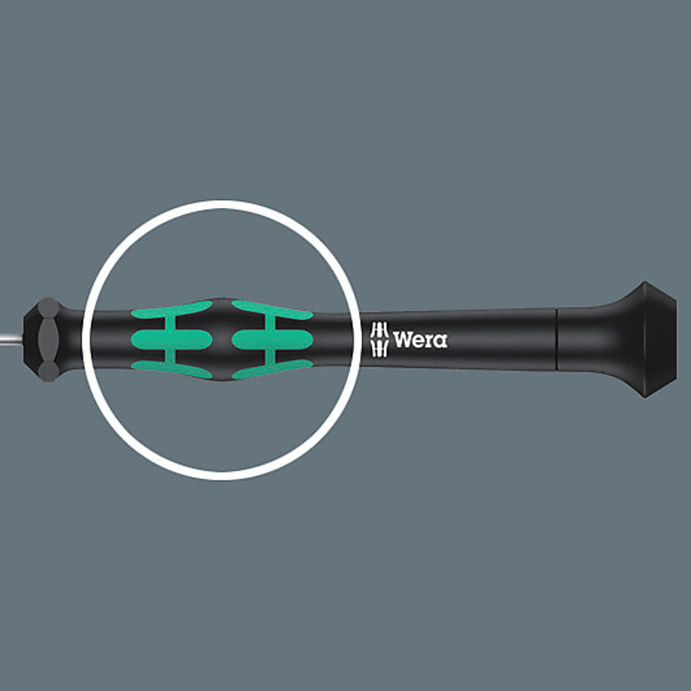 ชุดไขควงเล็ก Wera 20526 Hexagon screwdriver set 05118156001 ชุด 6 ชิ้น