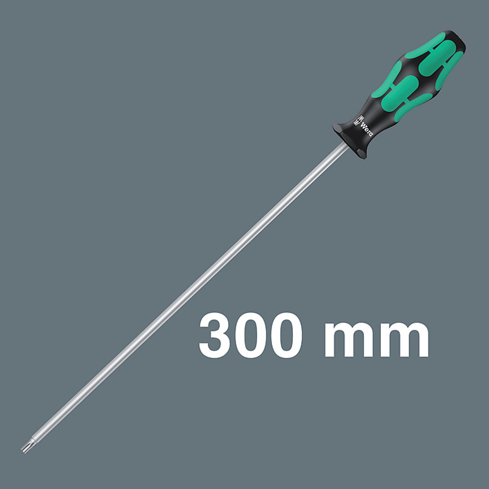 ชุดไขควง 6 แฉก Wera 3674 TORX HF ยาว 300 mm 05028074001 ชุด 4 ชิ้น
