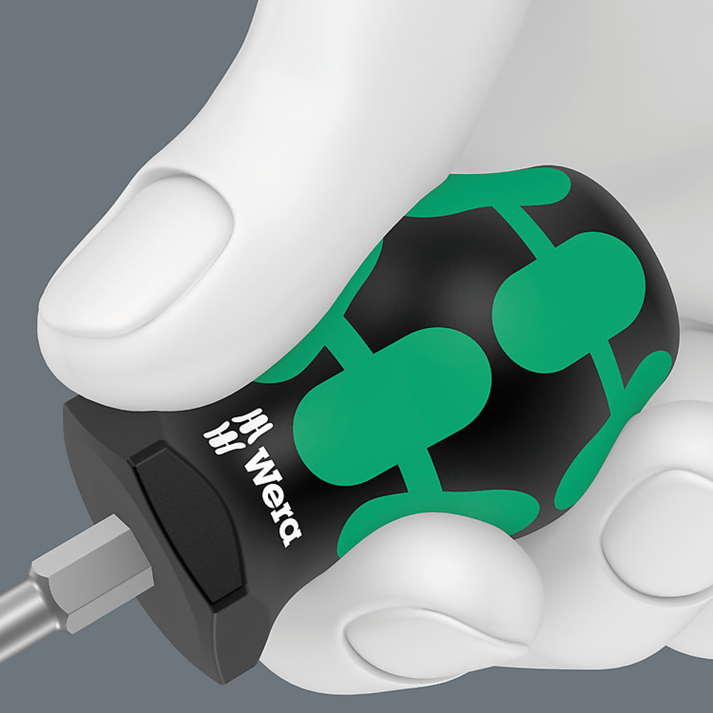 ไขควงสั้นปากแฉก Wera 350 Stubby PH 2 x 25 mm 05008851001