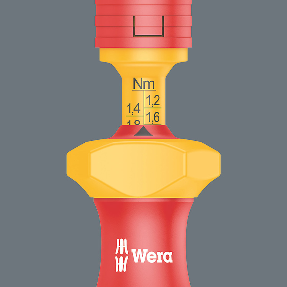 ไขควงทอร์ค Wera 7444 VDE Kraftform adjustable 05074757001 torque 1735 Nm