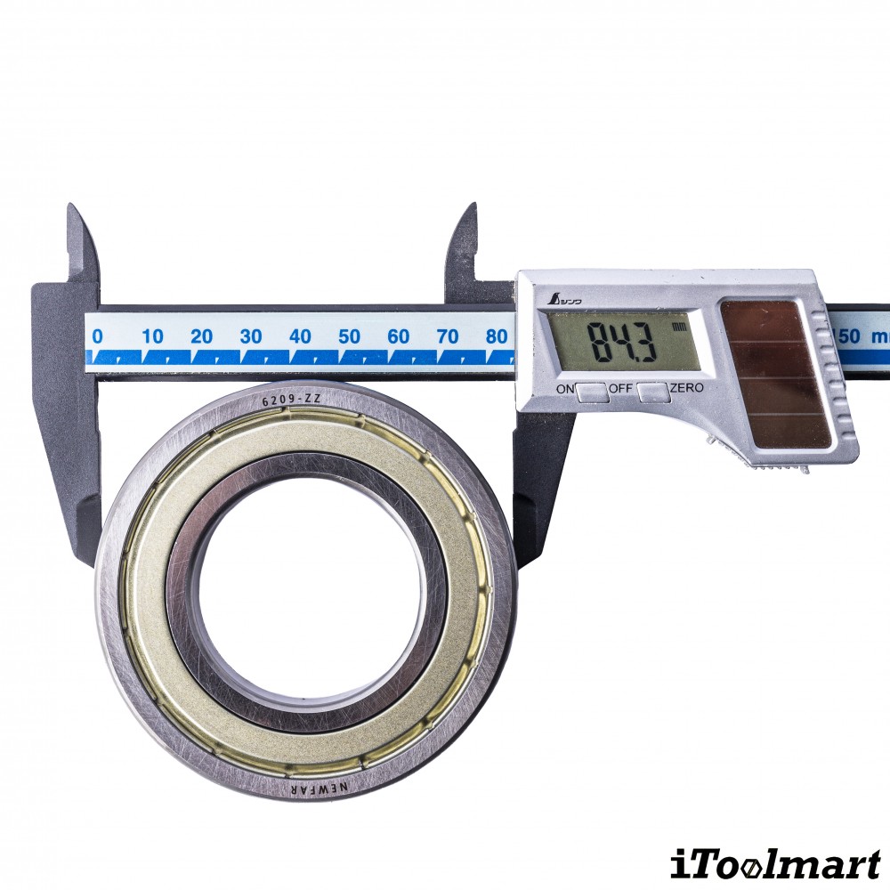 ลูกปืน Newfar 6209 ZZ ฝาเหล็กปิด 2 ข้าง ความแม่นยำ P0  Abec 1 