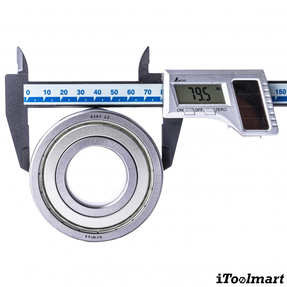 ลูกปืน Newfar 6307 ZZ ฝาเหล็กปิด 2 ข้าง ความแม่นยำ P0  Abec 1 
