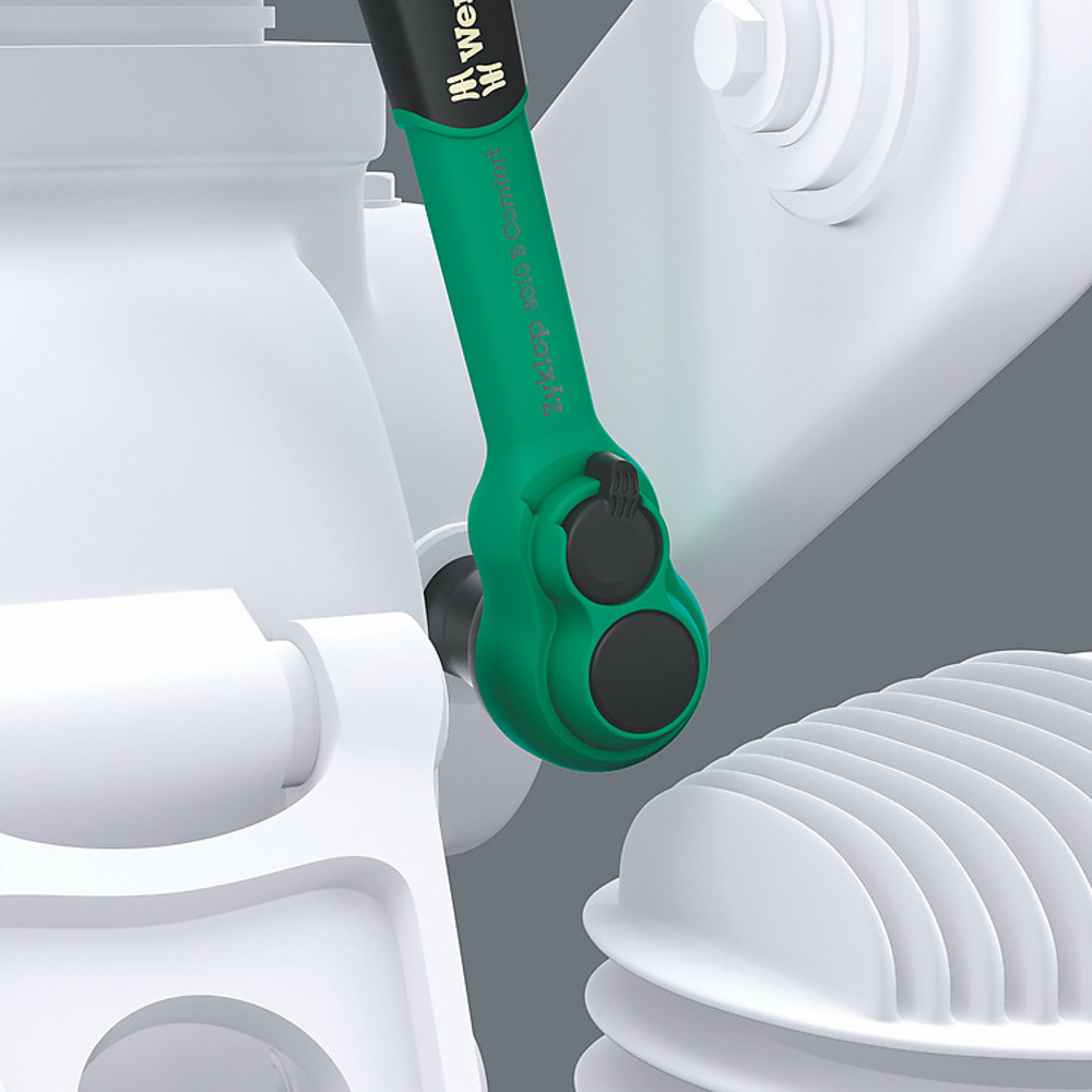 ชุดบล็อก Wera 9724 Foam insert 8010 B Zyklop Comfort Set 1 05150114001 ชุด 16 ชิ้น