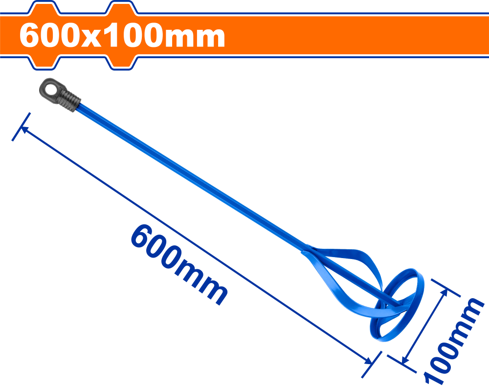 เหล็กกวนสี WADFOW 600x100mm WXE2310