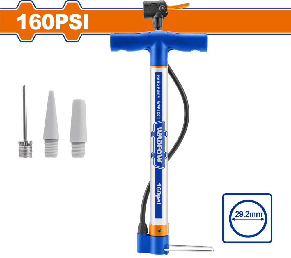 เครื่องสูบลมมือ WADFOW 30x370mm WPP1C01 เครื่องสูบลมมือ WADFOW 30x370mm WPP1C01