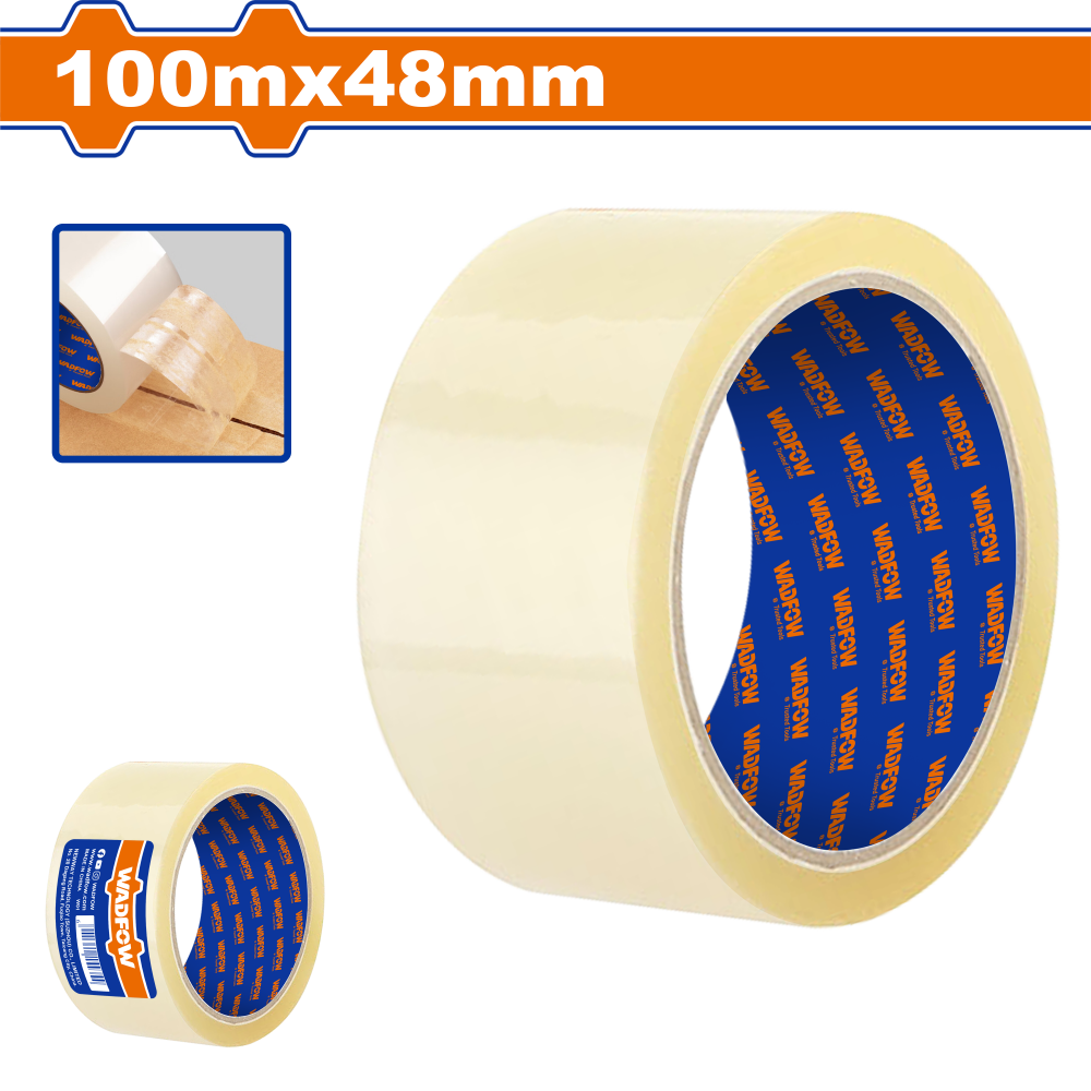 เทปใส WADFOW 100mx48mm WPN1H10 เทปใส WADFOW 100mx48mm WPN1H10