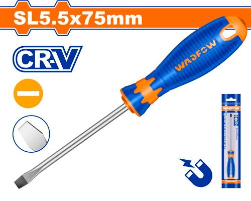 ไขควงแบน WADFOW 75mm CRV WSD1953 ไขควงแบน WADFOW 75mm CRV WSD1953