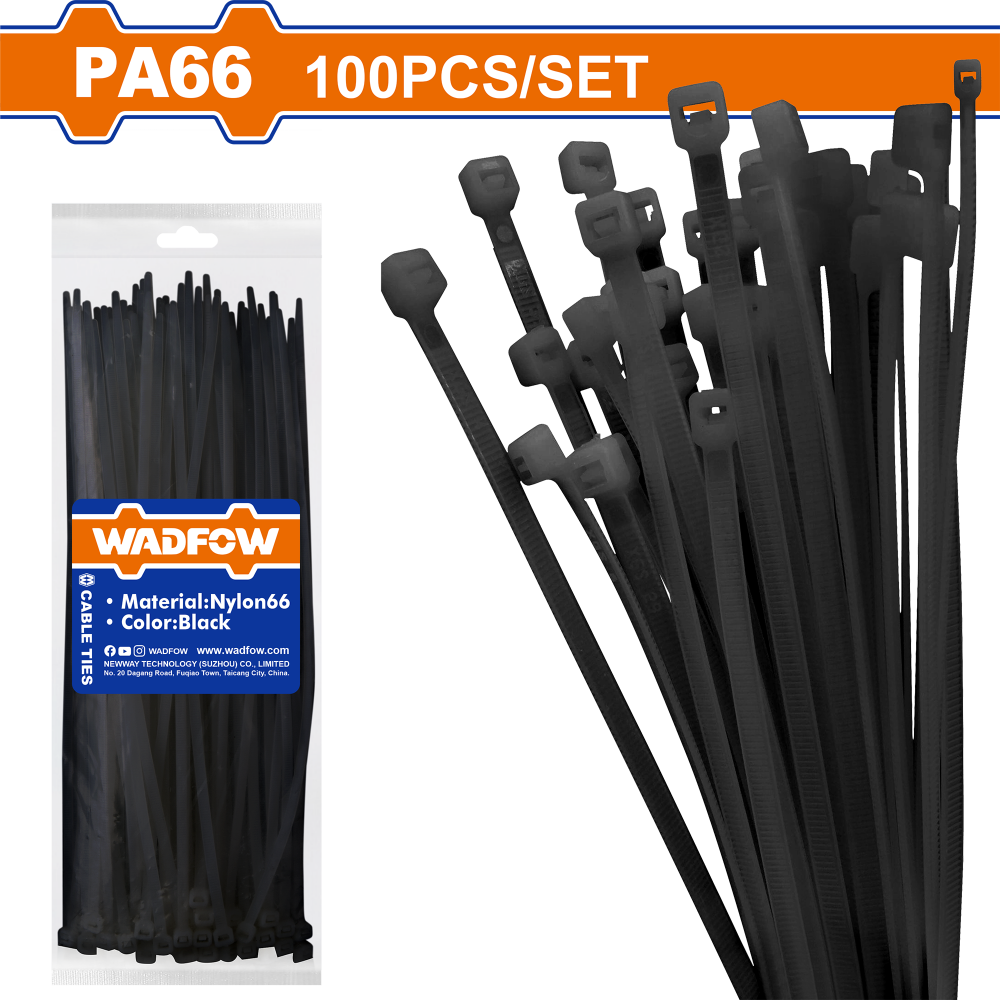 เคเบิ้ลไทร์ WADFOW 100x25mm WTEB510025