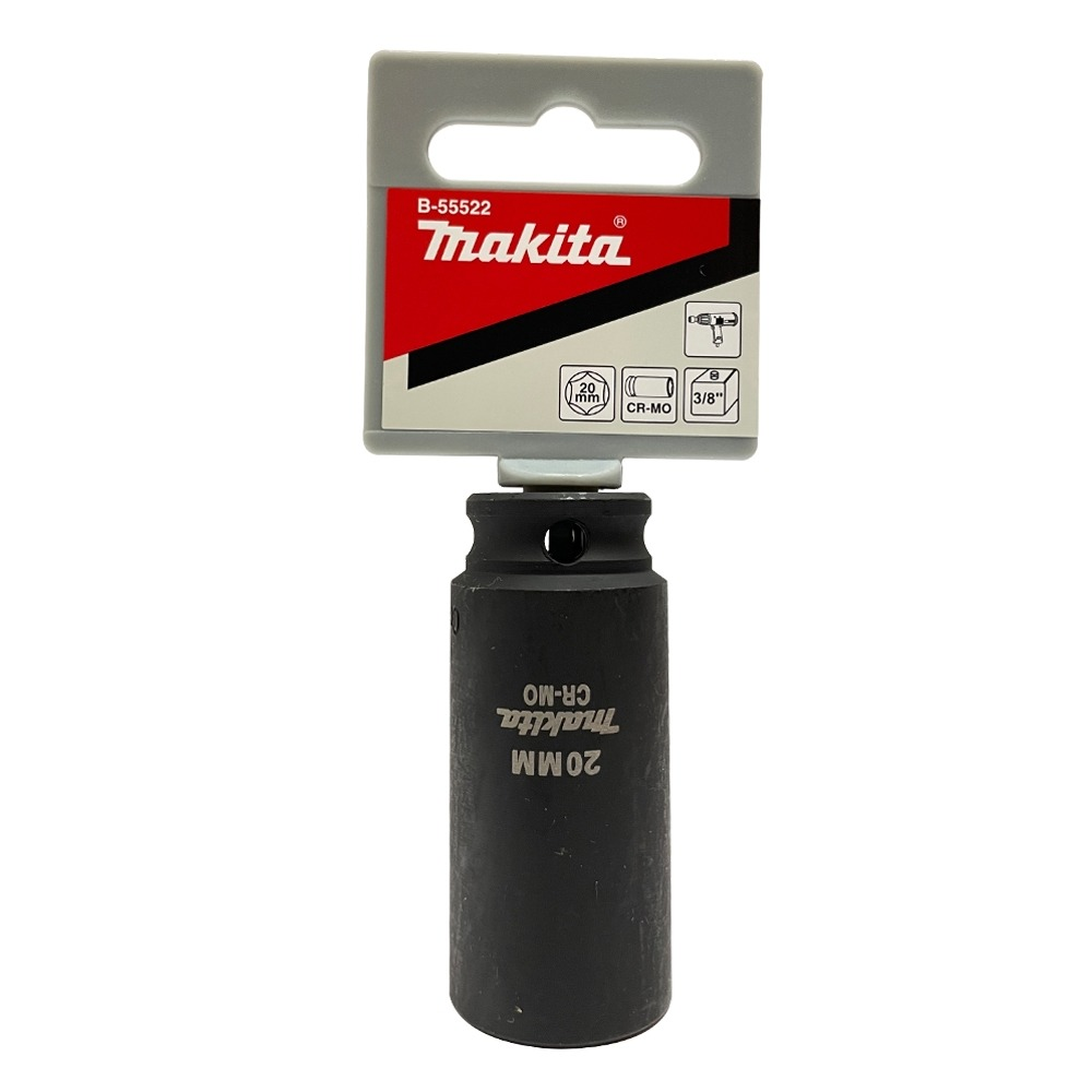 ลูกบล็อก MAKITA B 55522 รุ่นยาว Impact 3 8 นิ้ว ขนาด 26x63 mm 