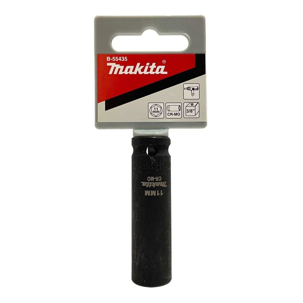 ลูกบล็อก MAKITA B 55435 รุ่นยาว Impact 3 8 นิ้ว ขนาด 11x63 mm 