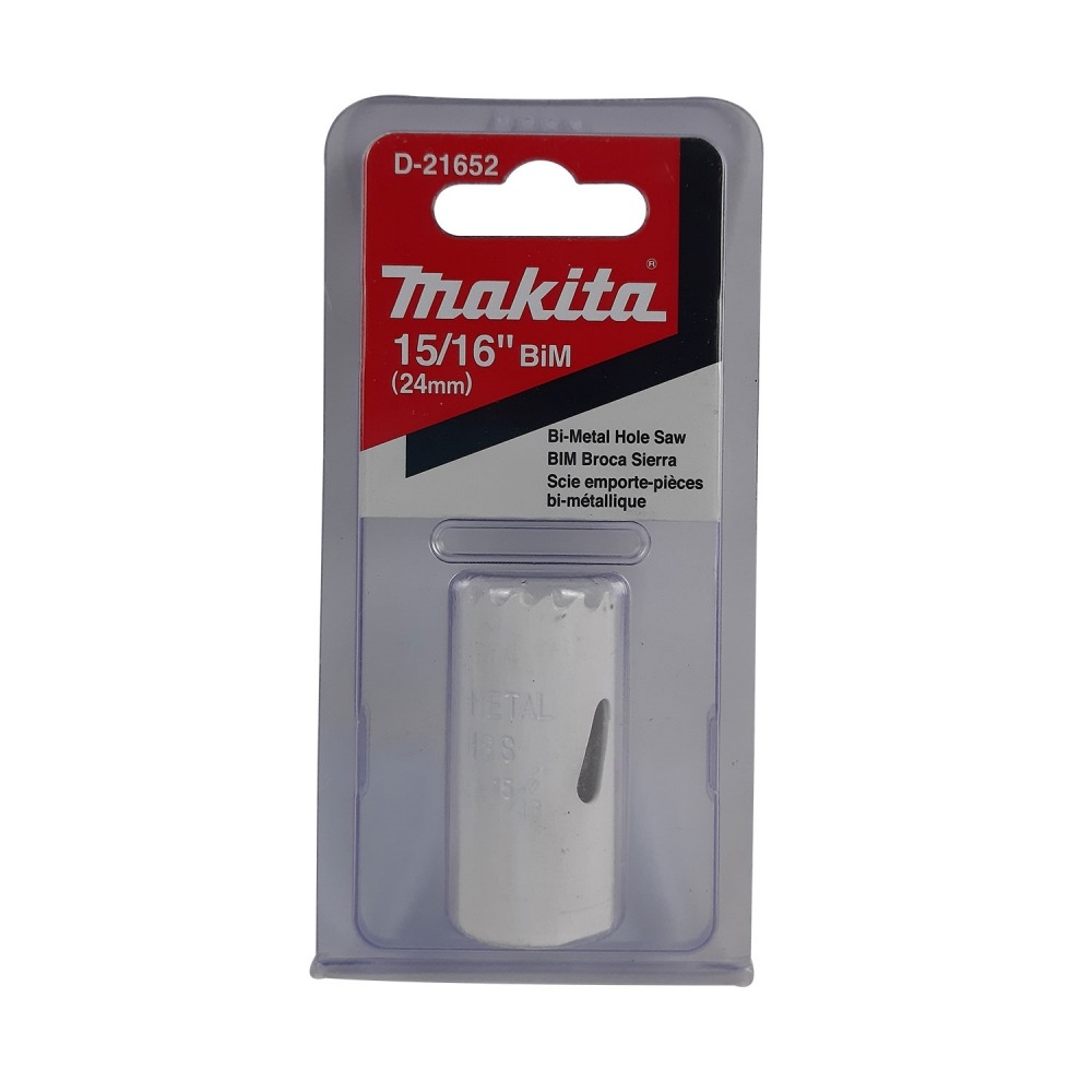  โฮลซอ MAKITA D 21652 BIM 15 16 ขนาด 24 มม 