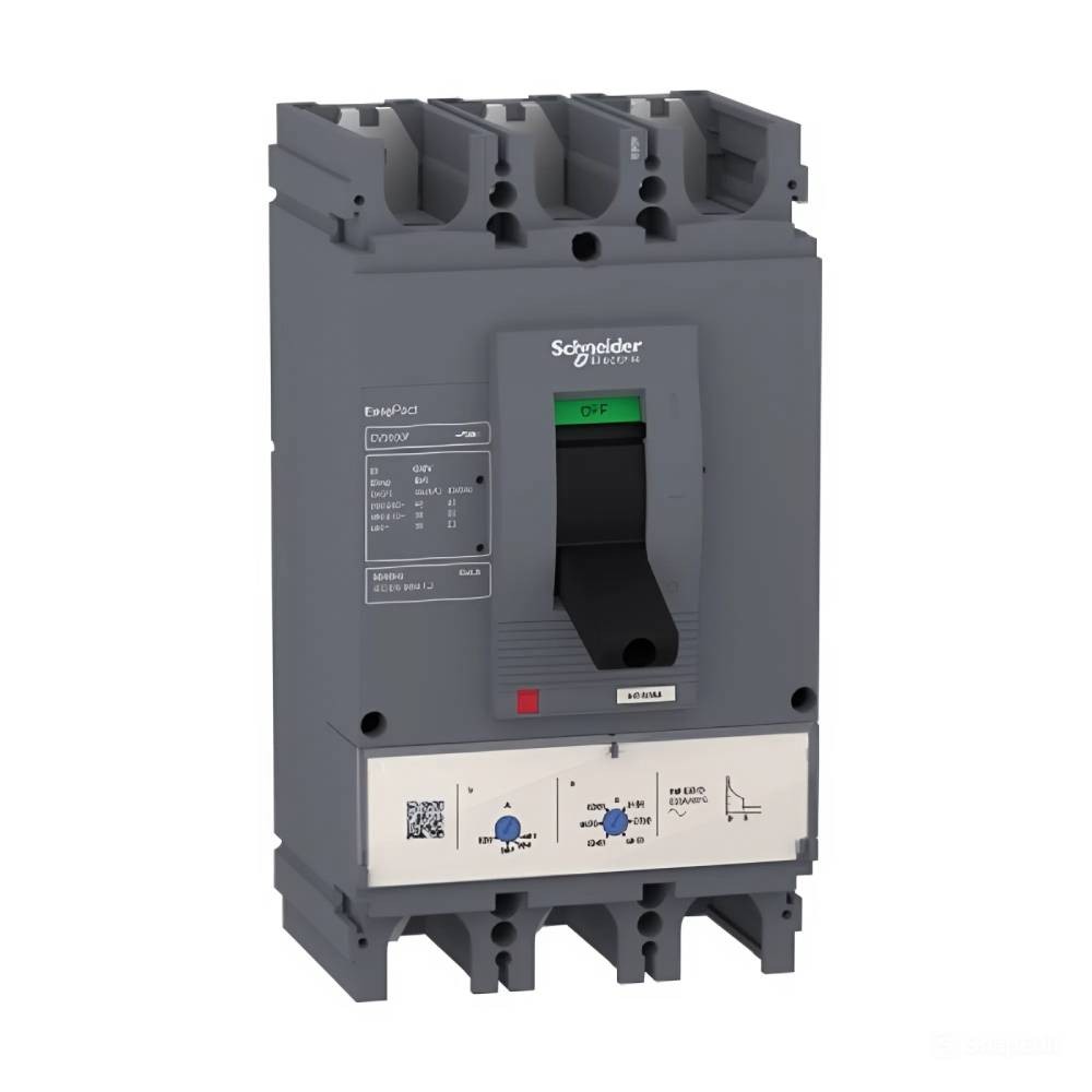 เบรกเกอร์ MCCB CVS630F SCHNEIDER LV563307 ทริปยูนิตแบบ TM D พิกัดกระแส 630 A  36 kA 