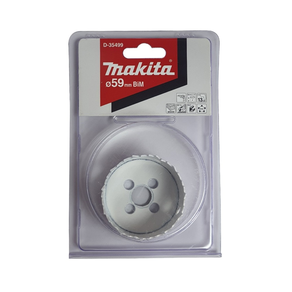 โฮลซอ MAKITA D 35499 BIM ขนาด 59 มม โฮลซอ MAKITA D 35499 BIM ขนาด 59 มม