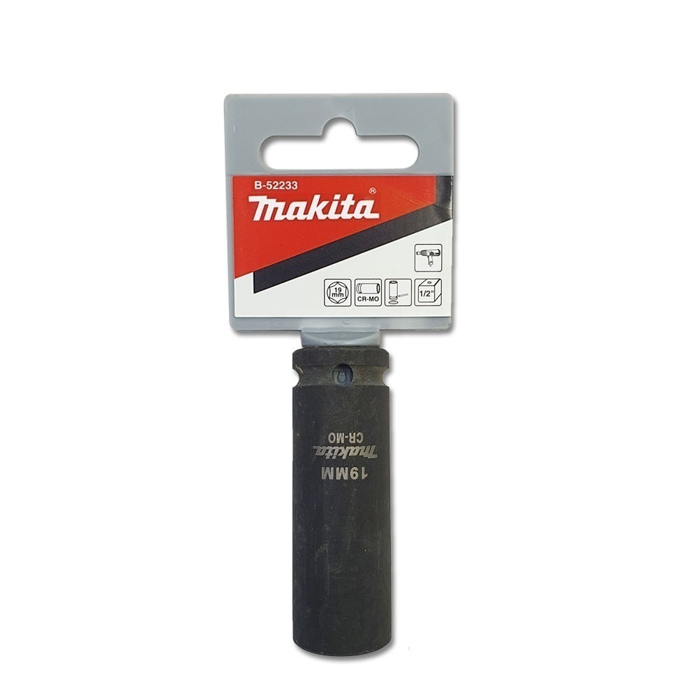 ลูกบล็อก MAKITA B 52233 Impact 1 2 นิ้ว ขนาด 19x81 5 mm ลูกบล็อก MAKITA B 52233 Impact 1 2 นิ้ว ขนาด 19x81 5 mm