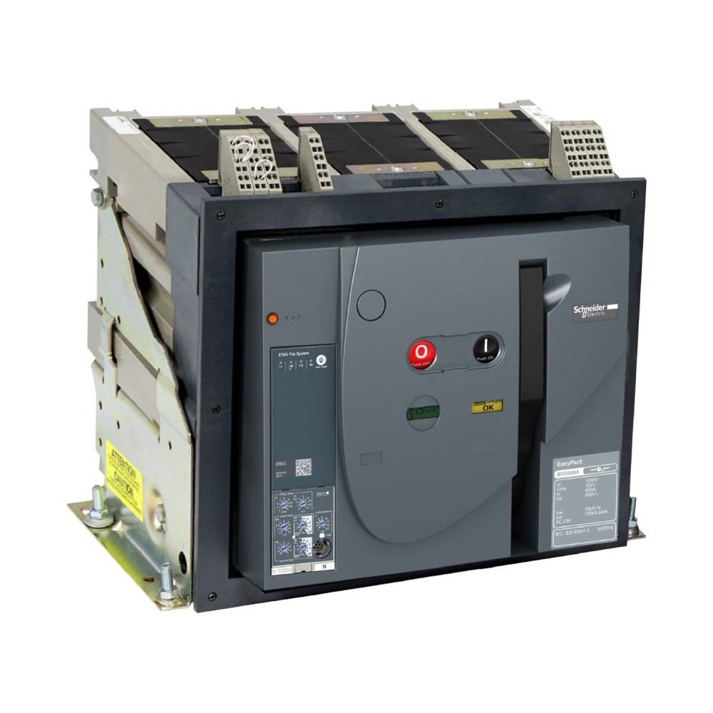 แอร์เบรกเกอร์ ACB SCHNEIDER MVS20H3MF6L พร้อมทริปยูนิตรุ่น ET6 แบบ fixed พิกัดกระแส 2000 A 65kA แอร์เบรกเกอร์ ACB SCHNEIDER MVS20H3MF6L พร้อมทริปยูนิตรุ่น ET6 แบบ fixed พิกัดกระแส 2000 A 65kA