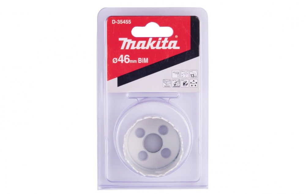 โฮลซอ MAKITA D 35455 BIM ขนาด 46 มม โฮลซอ MAKITA D 35455 BIM ขนาด 46 มม