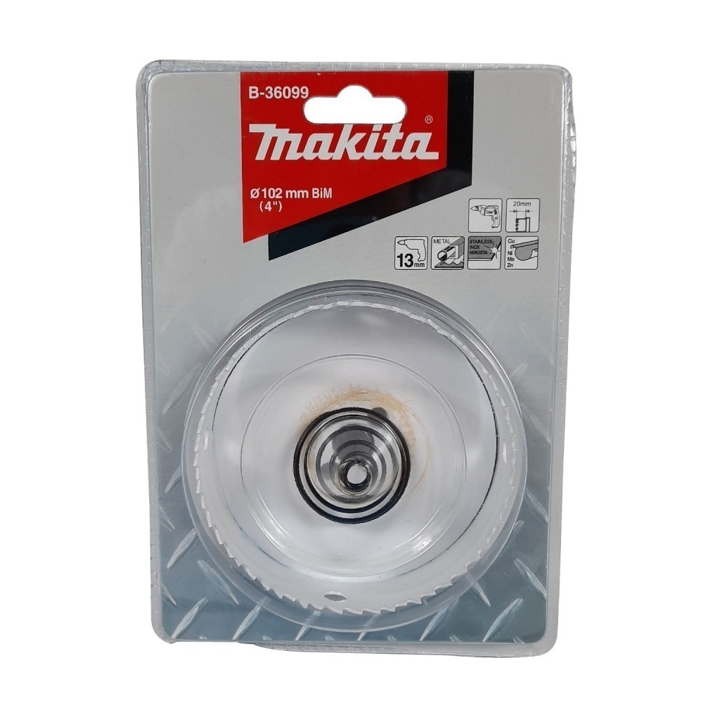 โฮลซอ MAKITA B 36099 BIM เจาะเหล็กแผ่น ขนาด 102x20 มม 