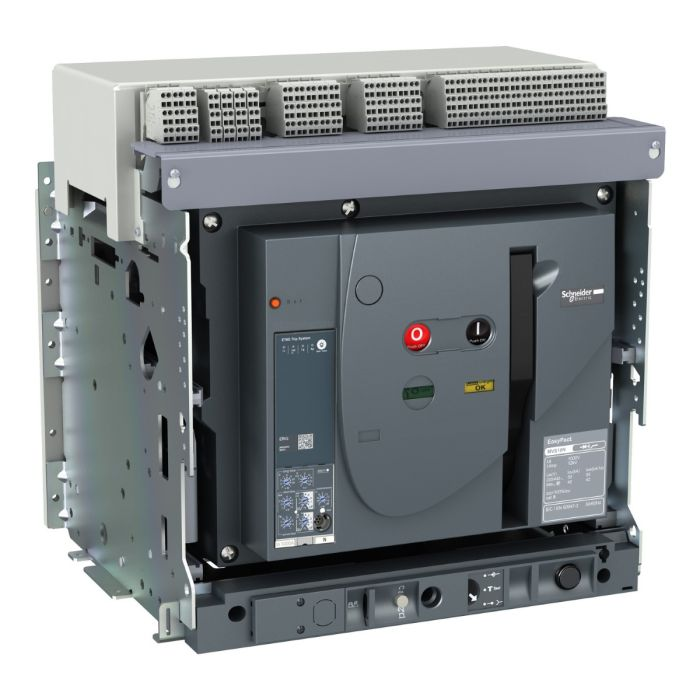 แอร์เบรกเกอร์ ACB SCHNEIDER MVS25H3MW2L พร้อมทริปยูนิตET2I แบบ Drawout พิกัดกระแส 2500 A 65kA