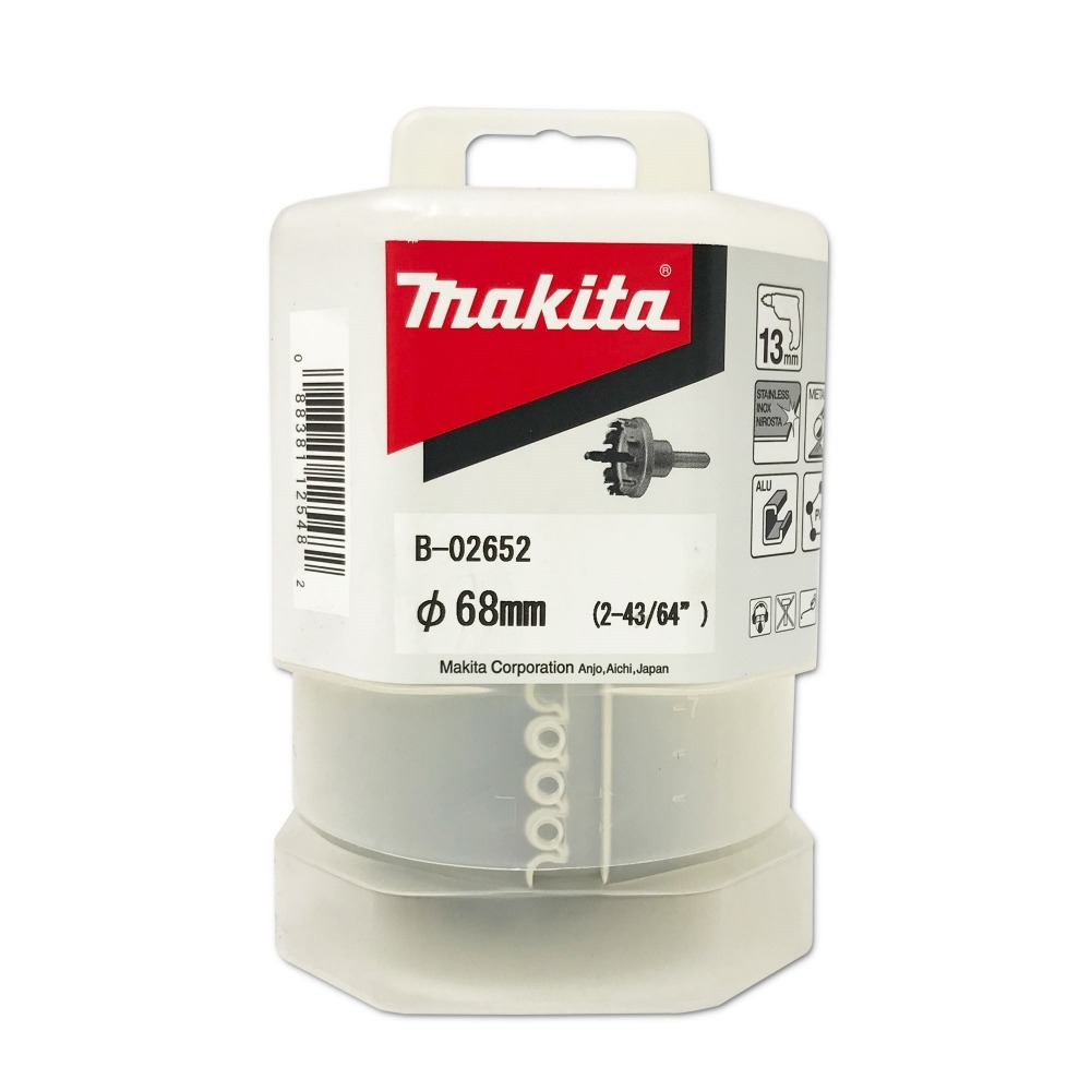 โฮลซอ MAKITA B 02652 TCT พร้อมดอกนำ ขนาด 68x13 มม 