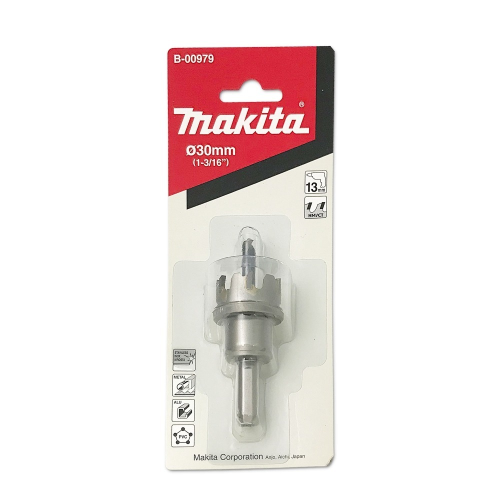 โฮลซอ MAKITA B 00979 TCT พร้อมดอกนำ ขนาด 30x10 มม  
