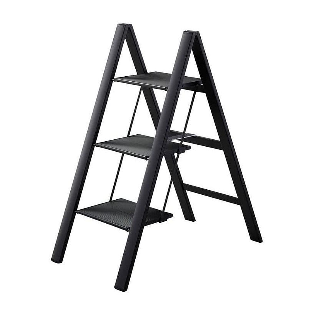 บันไดอะลูมิเนียม บันไดพับ HASEGAWA SJ 3d BK SLIM STEP จำนวน 3 ขั้น สีดำ ระดับความสูง 0 78 เมตร รับน้ำหนักได้ 100 กก บันไดอะลูมิเนียม บันไดพับ HASEGAWA SJ 3d BK SLIM STEP จำนวน 3 ขั้น สีดำ ระดับความสูง 0 78 เมตร รับน้ำหนักได้ 100 กก