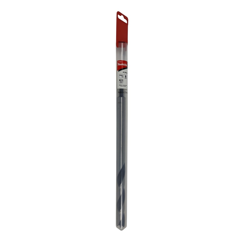 ดอกสว่าน MAKITA D 07222 สำหรับเจาะไม้ ก้านกลม ขนาด 20x335x160 mm 